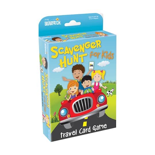 Scavenger Hunt For Kids - Travel Card Game